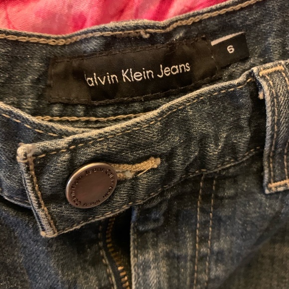 Calvin Klein Jeans Mini-skirt sz6 - Picture 3 of 7